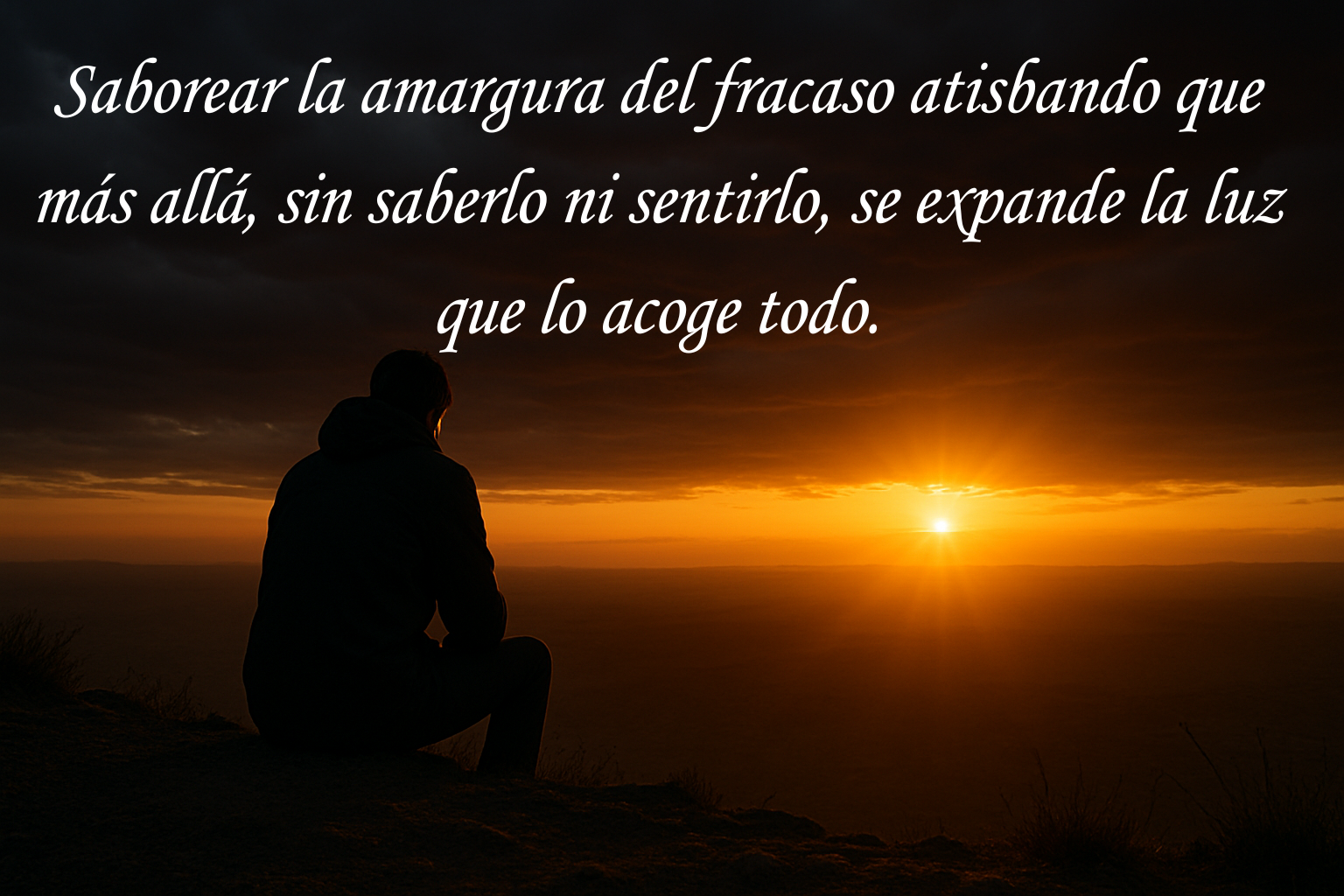 Saborear la amargura