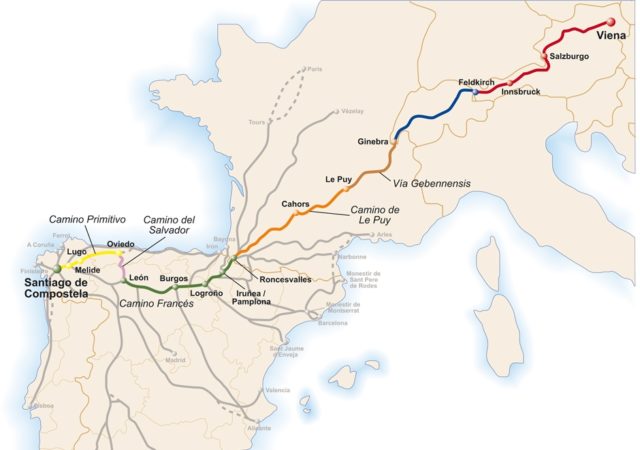 CAMINO DE SANTIAGO DESDE VIENA