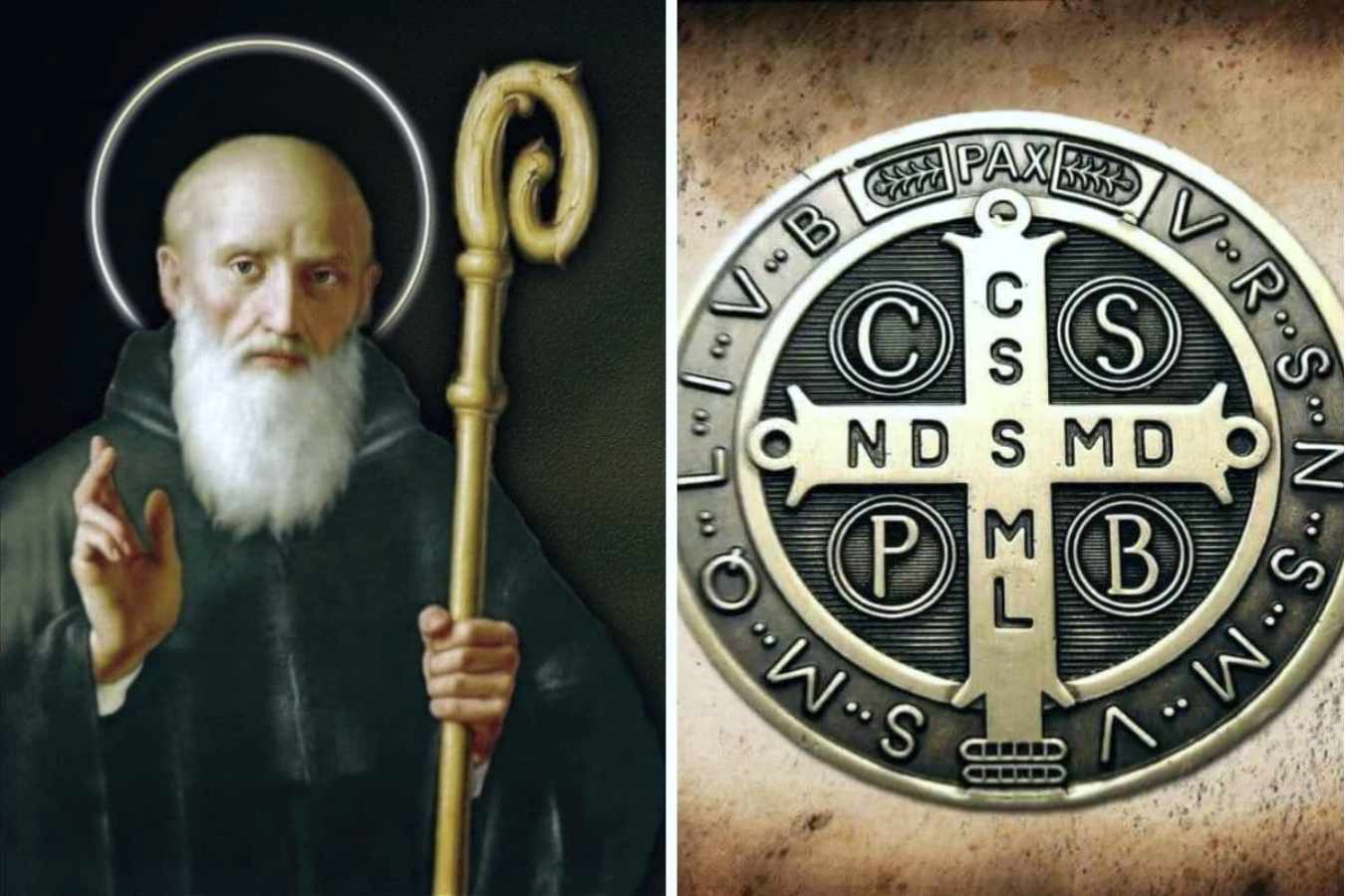 Oración a San Benito para alejar los malos espíritus 