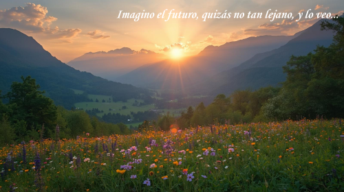 IMAGINO EL FUTURO, QUIZÁS NO TAN LEJANO,…