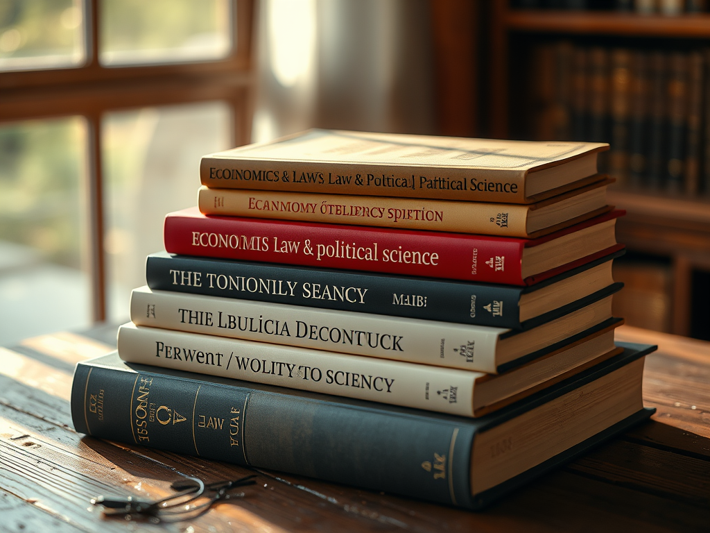 LIBROS DE ECONOMÍA, DERECHO Y CIENCIA POLÍTICA – Índice