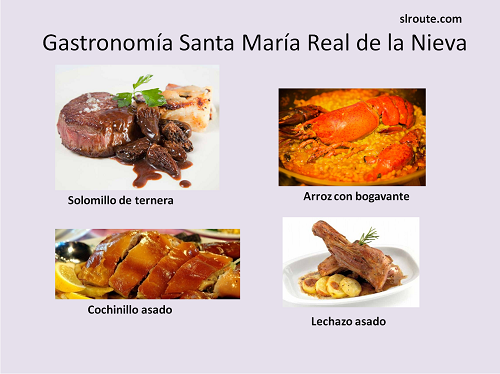 GASTRONOMÍA DE SANTA MARÍA LA REAL DE NIEVA